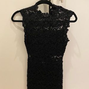 Nightcap Dixie Cutout Dress - black
